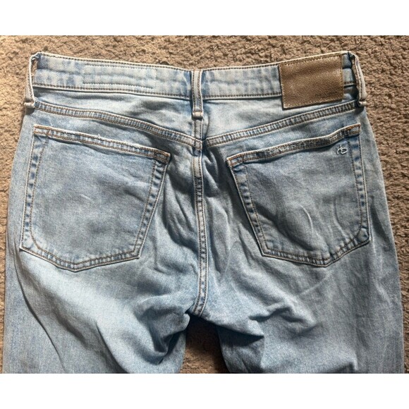 Rag & Bone Dre Jeans Womens 25 Low Rise Slim Boyfriend Slouchy Distressed Denim - Picture 8 of 11